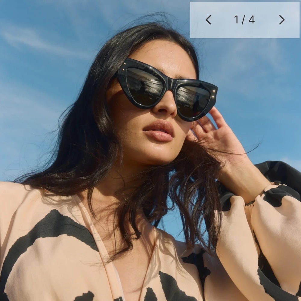 SARDINE Birdie Sunglasses - Black